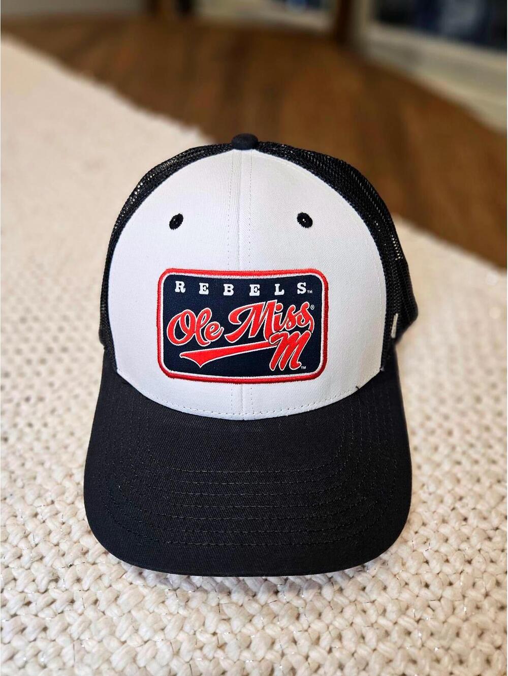 '47  Ole' Miss  BOYS Truckers Mesh Baseball Hat with Snapback